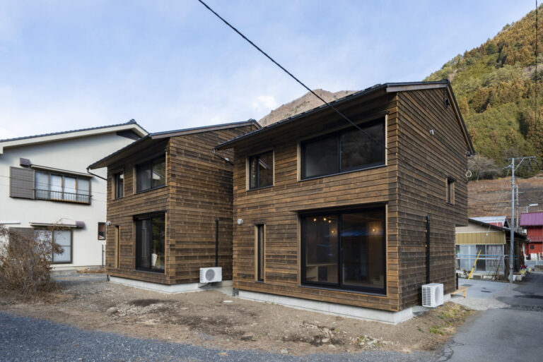 丹波山村村営住宅／外観／完成