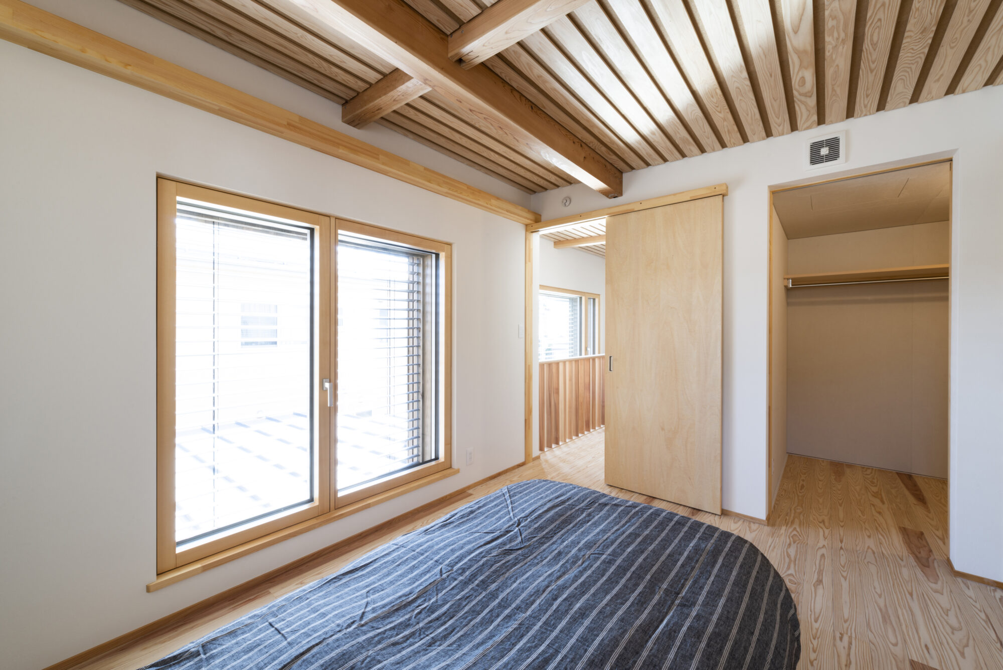 富士吉田の家／寝室／完成