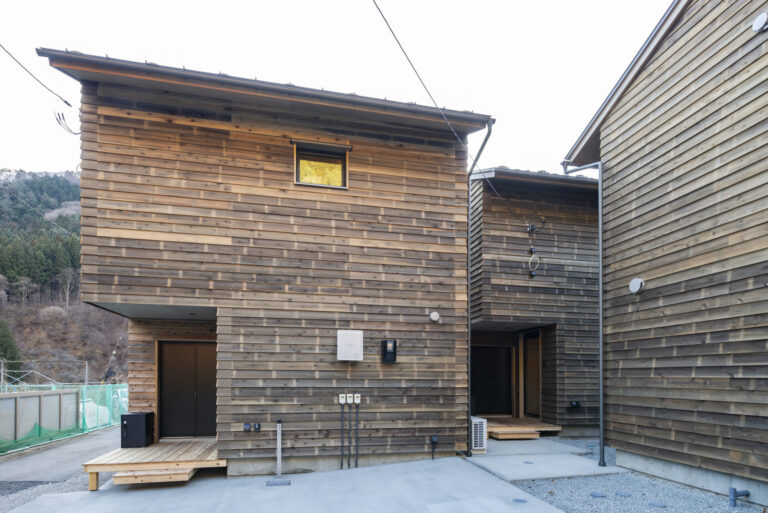 丹波山村村営住宅／外観／完成
